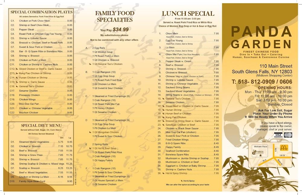 Panda Garden Roast Pork Egg Roll