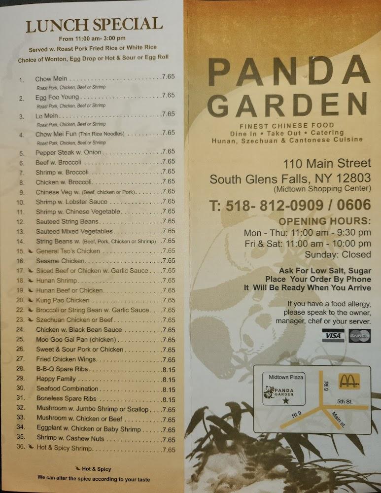 Panda Garden Bar-B-Q Spare Ribs